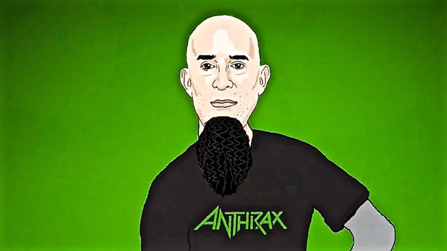 ANTHRAX Guitarist SCOTT IAN Recalls 2010 BIG FOUR Superjam In Bulgaria; Animated Video Streaming