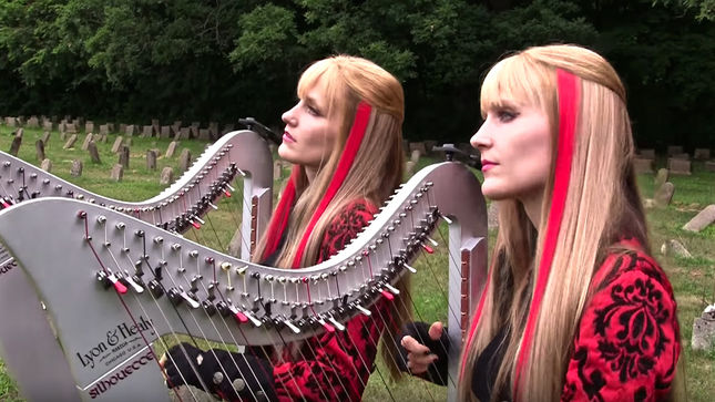 Harp Twins CAMILLE AND KENNERLY Cover IRON MAIDEN’s “The Trooper”; Video Streaming