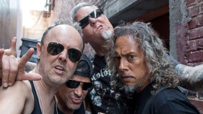 METALLICA - New Official T-Shirt Design Unveiled; Now Available