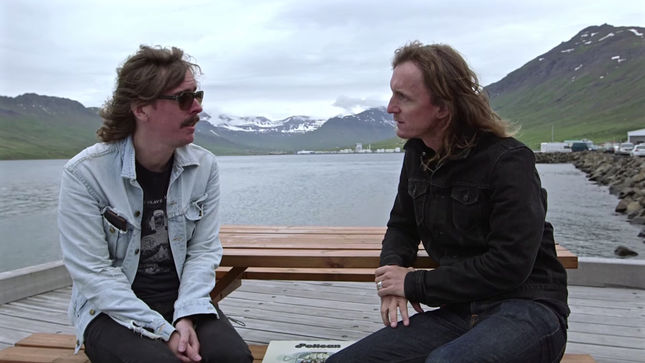 OPETH - Eating Rotten Shark In Iceland With MIKAEL ÅKERFELDT; New BangerTV Video Interview Streaming