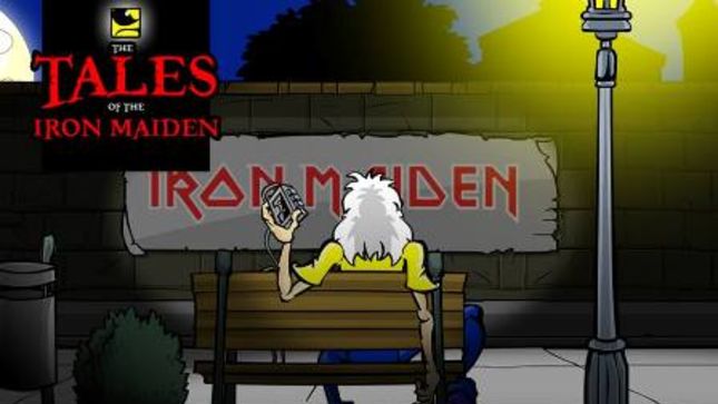IRON MAIDEN - Animator VAL ANDRADE Returns With Special Dedication "Blood Brothers" Cartoon Clip
