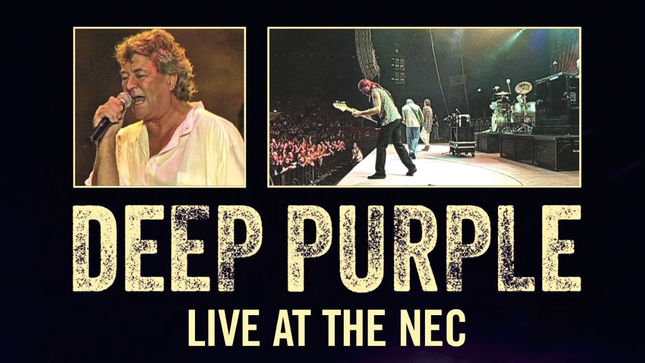 DEEP PURPLE Live At The NEC To Be Released On DVD, Digital Formats In August