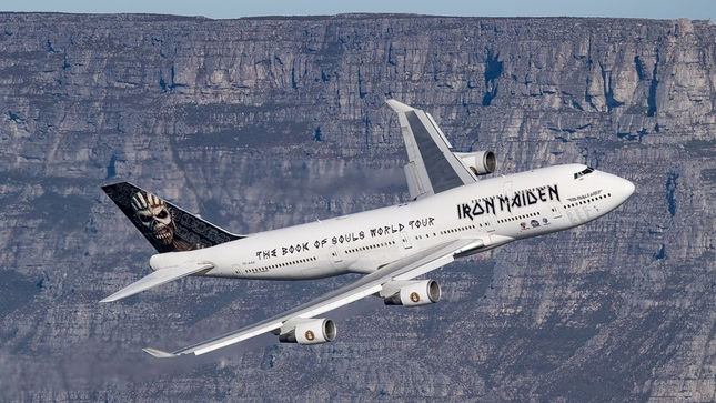 Iron Maiden Air Charter Service And Ed Force One Complete Their Part