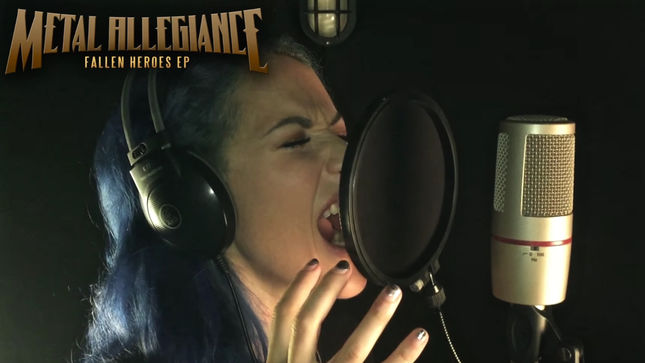 METAL ALLEGIANCE Launch New Video Trailer For Fallen Heroes EP; ALISSA WHITE-GLUZ Discusses Her EAGLES Cover