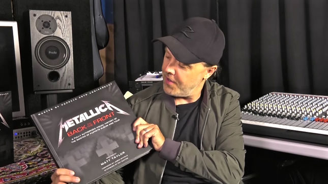 METALLICA Reveal More Details For Back To The Front: Visual History Of Master Of Puppets Book; LARS ULRICH Offers Video Preview