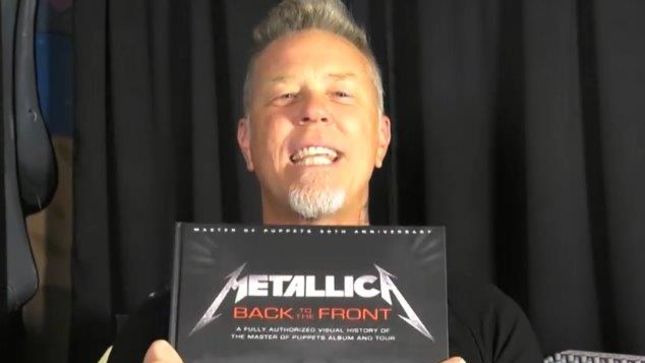 METALLICA Reveal More Details For Back To The Front: Visual History Of Master Of Puppets Book; JAMES HETFIELD Offers Video Preview