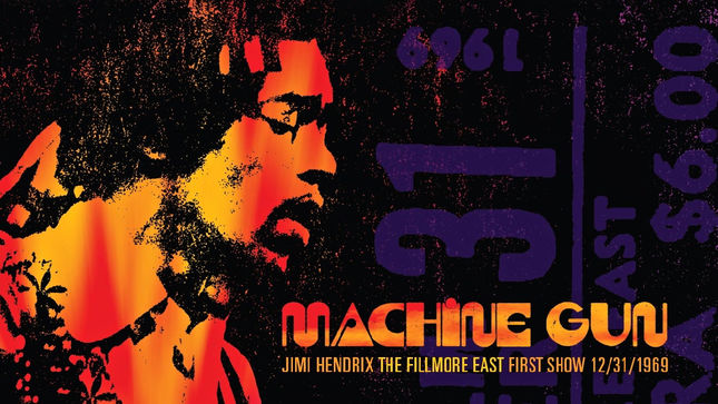 JIMI HENDRIX - “Izabella” Track Streaming From Machine Gun: The Fillmore East First Show 12/31/69