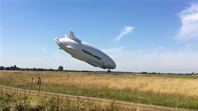 BRUCE DICKINSON Backed Airlander 10 Damaged After Nosediving On Landing; Photos, Video
