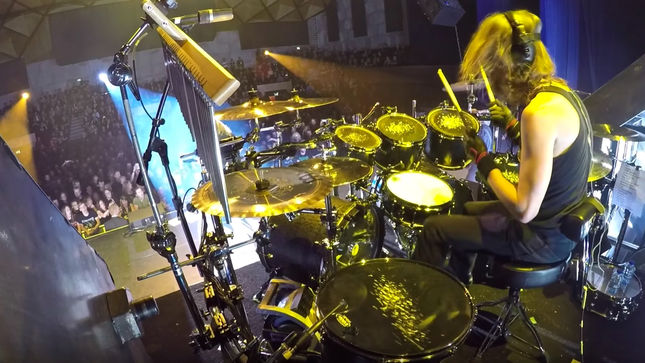 MEGADETH - “The Threat Is Real” Drum-Cam Video From The Netherlands Streaming