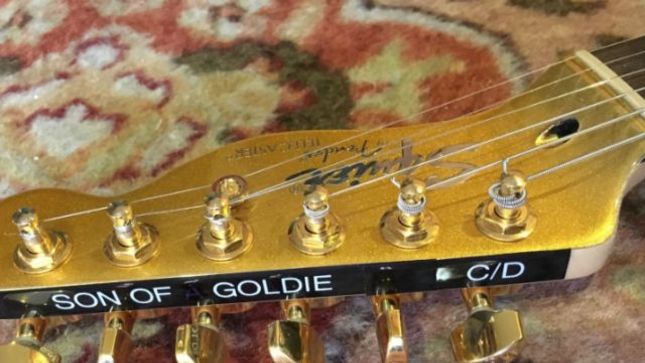 JOHN 5 Donates Personal Gold Squire Fender Telecaster To Rockin’ For Ruben Legacy Fund
