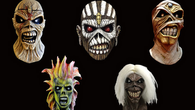 IRON MAIDEN - Licensed Eddie Masks Available For Halloween; Order Now