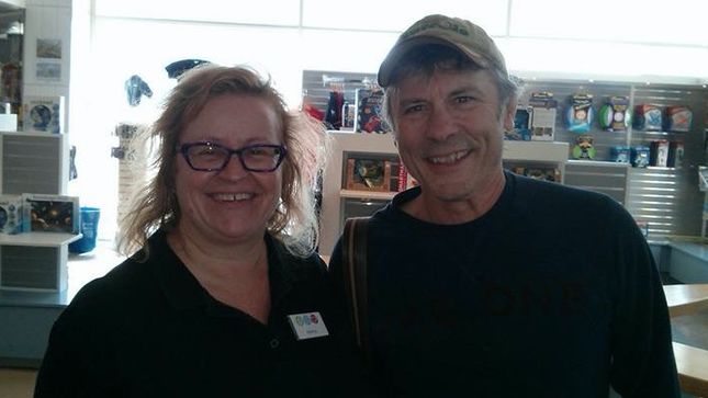 IRON MAIDEN’s BRUCE DICKINSON Spotted Hanging Out At Ottawa's Space And Aviation Museum