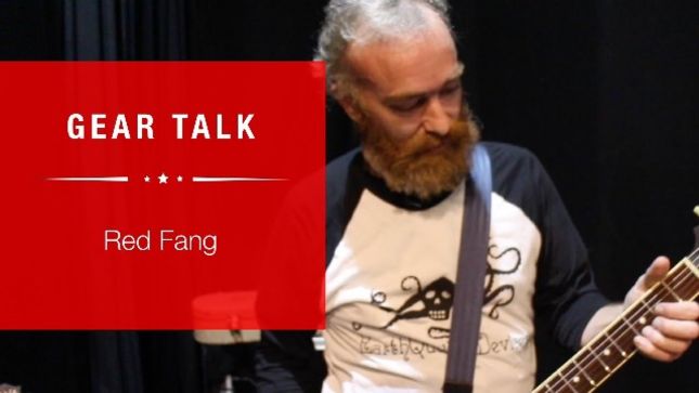 RED FANG - Gear Talk With Guitarist DAVID SULLIVAN (Video)