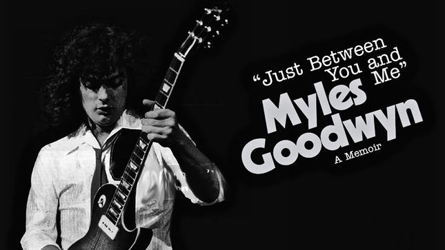 APRIL WINE Singer / Founding Member MYLES GOODWYN Discusses Just Between You And Me Memoir - “Music Has Really Saved Me”; Video