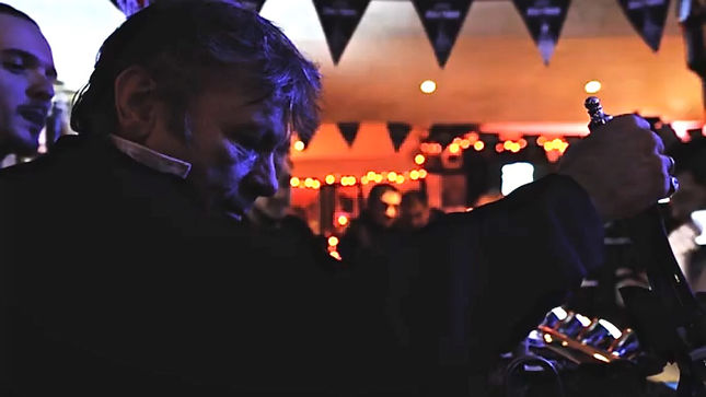IRON MAIDEN Singer BRUCE DICKINSON Pulls Pints In Cardiff Bar, Turns Down VIP Area - “I’m Not Kim Kardashian”; Video