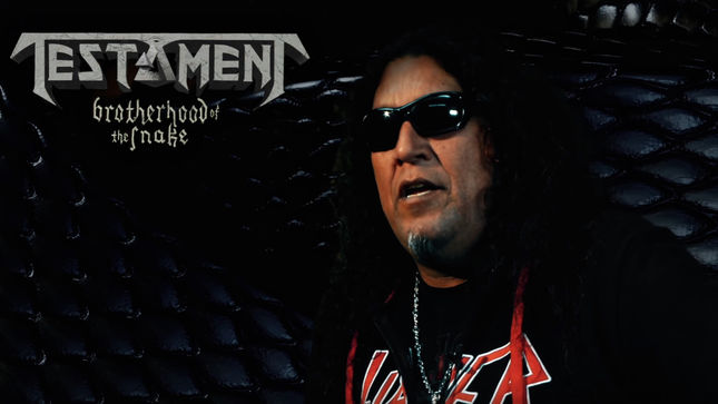 TESTAMENT Release Final Brotherhood Of The Snake Track By Track Video
