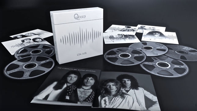 QUEEN - Unboxing Video Posted For Deluxe Boxset Edition Of Upcoming On Air: The Complete BBC Sessions