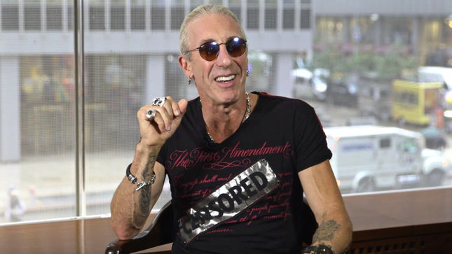 TWISTED SISTER’s DEE SNIDER Rocks Out At Mark Begelman’s Music Studio