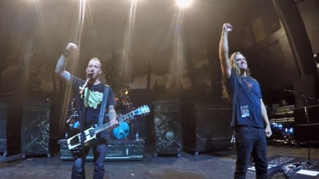 VOLBEAT Perform “Evelyn” Live With JUNGLE ROT’s Dave Matrise; Video Streaming