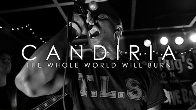 CANDIRIA Premieres "The Whole World Will Burn" Video