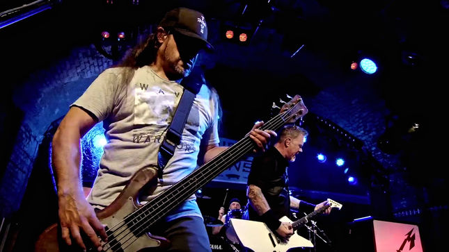 METALLICA At House Of Vans London - Exclusive Video Edit Of Event Streaming