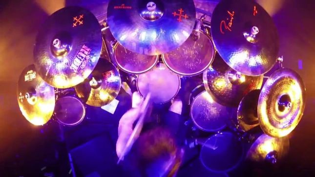 SLAYER Drummer PAUL BOSTAPH Posts GoPro Drum Cam Footage From El Paso Show