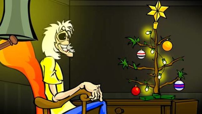 IRON MAIDEN - Animator VAL ANDRADE Releases 2016 Christmas Cartoon 