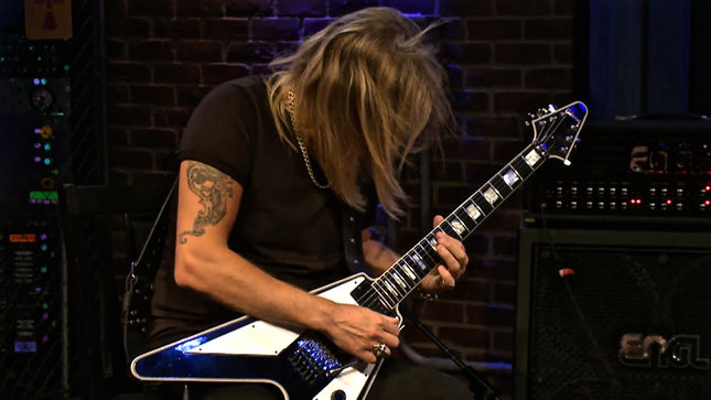 JUDAS PRIEST Guitarist RICHIE FAULKNER Performs Original Track “Hosnian Prime” Live On EMGtv; Video