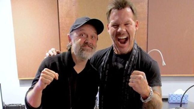 METALLICA Drummer LARS ULRICH Guests On Talk Is Jericho Podcast - "It Feels To Me That Metal Is Becoming A Global Thing As The World Gets Smaller"