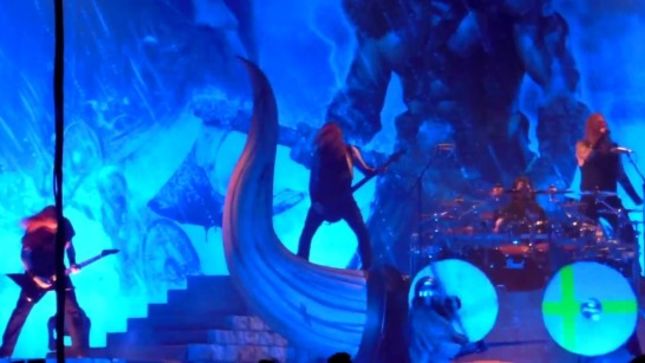 AMON AMARTH - Video Interview And Fan-Filmed Live Footage From Helsinki Show Posted