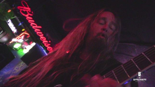 ONE MACHINE Guitarist STEVE SMYTH Performs "Bark At The Moon" With BLACK SABBATH / OZZY OSBOURNE Tribute Band SWEET LEAF (Video)
