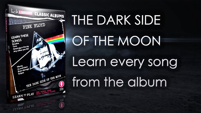 PINK FLOYD - The Dark Side Of The Moon Guitar Lesson Course Now Available; Video Trailer Streaming