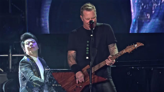 METALLICA Release Pro-Shot Video From Beijing Performance With Classical Pianist LANG LANG