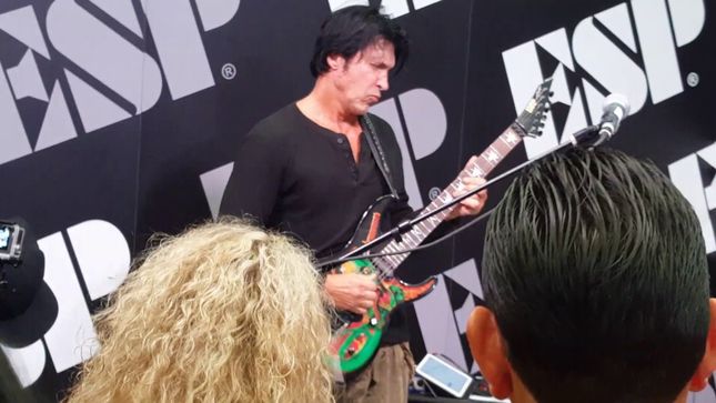 GEORGE LYNCH Performs LYNCH MOB's "Wicked Sensation" At NAMM 2017; Three Part ESP Demo Clip Posted