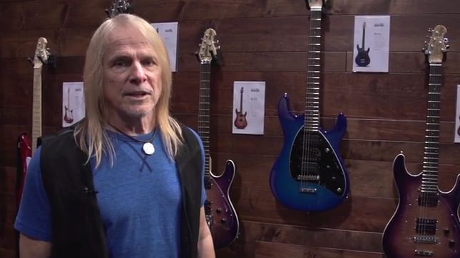 DEEP PURPLE’s STEVE MORSE Talks Music Man Line Of Guitars At NAMM; Video