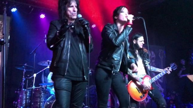 ALICE COOPER And LZZY HALE Perform With BEASTO BLANCO Live In Nashville; Fan-Filmed Video Posted