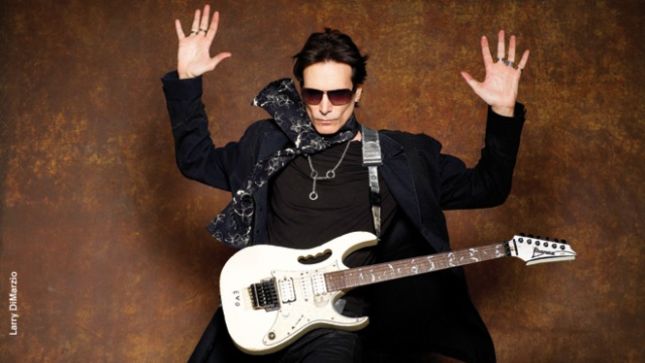 STEVE VAI Talks She Rocks Vol. 1 Compilation, Generation Axe Tour 2017, And Working With DAVID LEE ROTH  On The Rock Brigade Podcast 