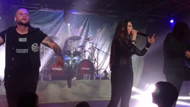 AMARANTHE - Fan-Filmed Video From North American Tour Kick-Off Show In Houston Posted