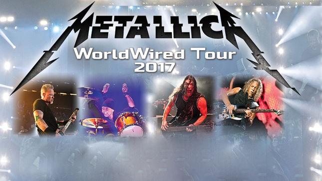 METALLICA Announce North American Dates For Worldwired Tour 2017 With Special Guests AVENGED SEVENFOLD, VOLBEAT; Photos, Setlist From Last Night’s Intimate Hollywood Show Posted