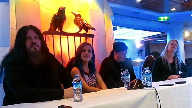 ARCH ENEMY - 70000 Tons Of Metal Press Conference Video Streaming