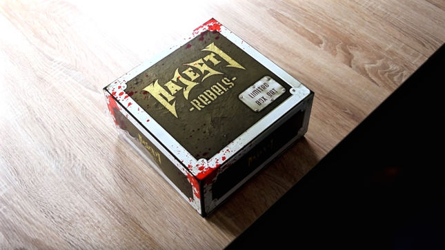 MAJESTY - Unboxing Limited Boxset Edition Of Rebels Album; Video