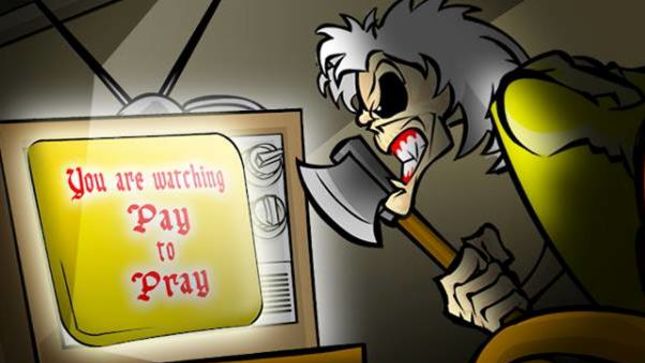 IRON MAIDEN - Animator VAL ANDRADE Releases "Holy Smoke" Cartoon Clip