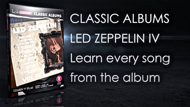LED ZEPPELIN - Learn To Play All Songs From Led Zeppelin IV; Video