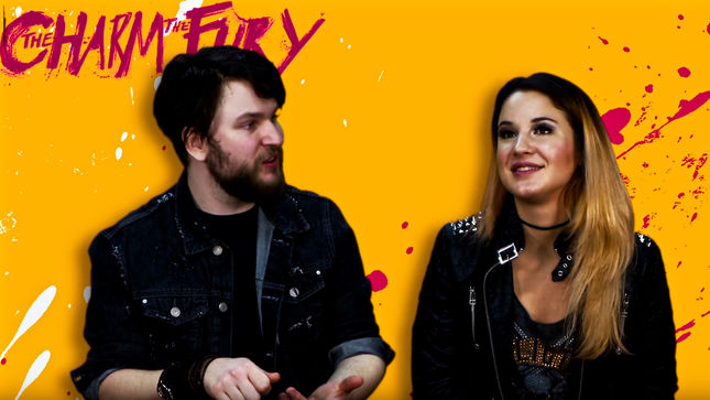 THE CHARM THE FURY Discuss Album Artwork For The Sick, Dumb & Happy; Video