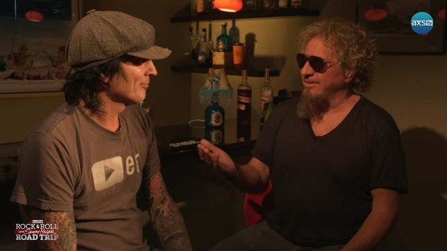 SAMMY HAGAR Shares Rock & Roll Road Trip Deleted Scene From Episode Featuring MÖTLEY CRÜE's TOMMY LEE