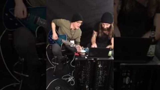 DEVIN TOWNSEND Creates "Bolognese & Blow" TonePrint For Sub 'N' Up Octaver - "Make It Gnarlier!"