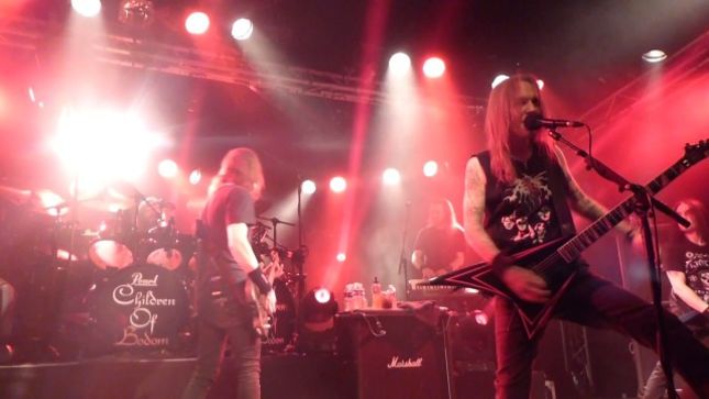 CHILDREN OF BODOM Dust Off Something Wild And Hatebreeder Classics On 20 Years Down & Dirty European Tour; Fan-Filmed Video Posted