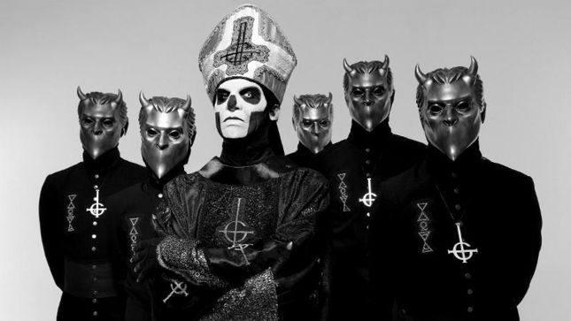 GHOST Announce Additional Headlining Dates During North American Tour With IRON MAIDEN