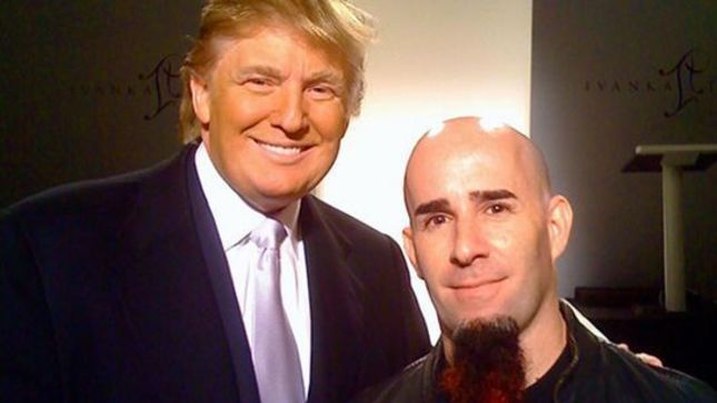 ANTHRAX Guitarist SCOTT IAN Talks Meeting Donald Trump - "He Was Kinda Giving Me Stink-Eye Most Of The Night..."