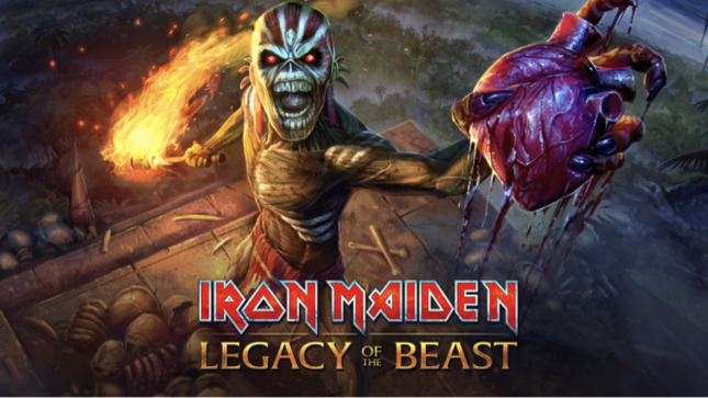 IRON MAIDEN Bring The Book Of Souls Arena To Their Mobile Game Legacy Of The Beast